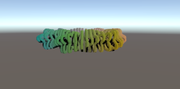 Torus-shaped mathematical visualization