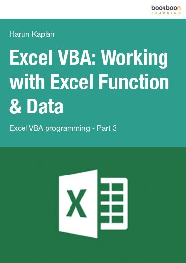 Excel VBA: Working with Excel Function & Data Excel VBA programming - Part 3