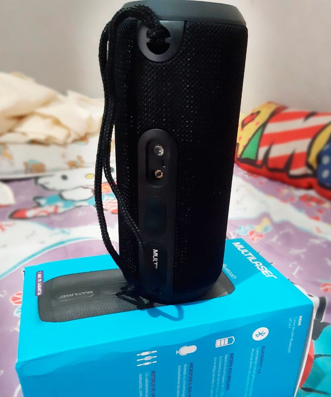 Caixa de Som Multilaser Move Bluetooth 16W Preto – SP347