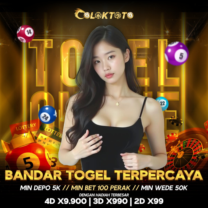 COLOKTOTO : Bandar Togel Online Resmi & Situs Toto Togel 4D Terpercaya     
