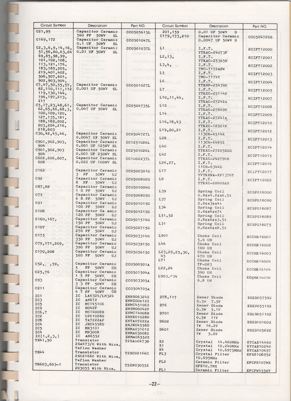 GALAXY SATURN SERVICE MANUAL 1020