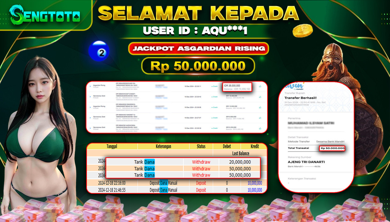 BUKTI PEMBAYARAN SLOT ASGARDIAN RISING