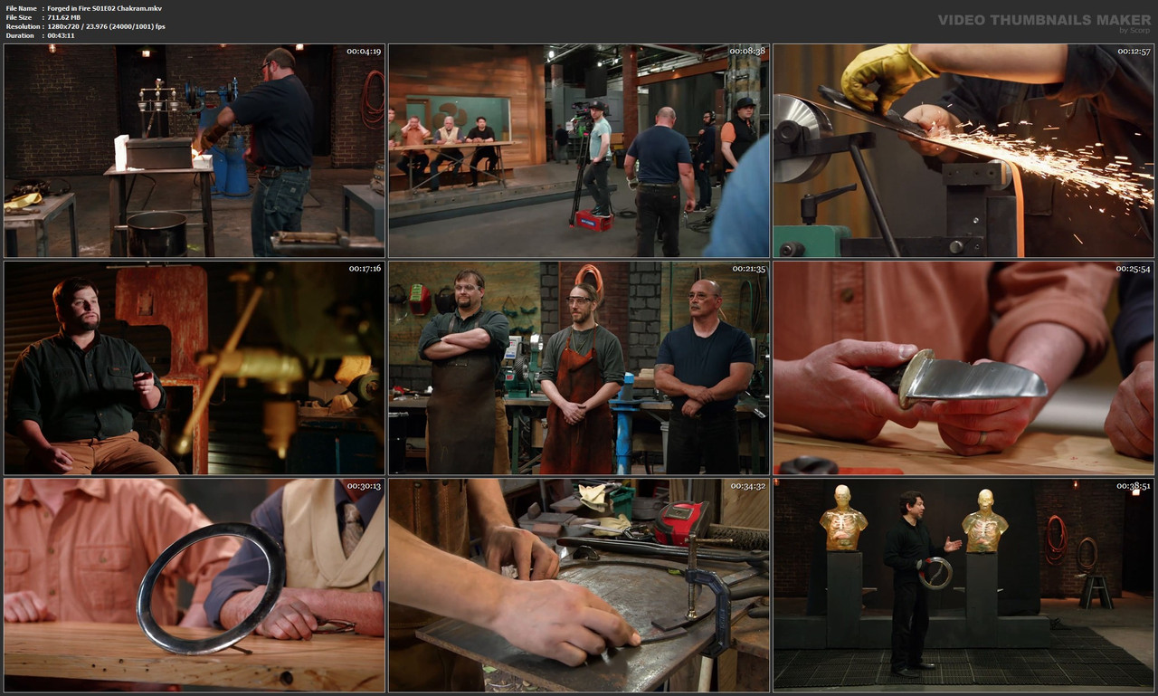 Forged in Fire S01E02 Chakram.mkv