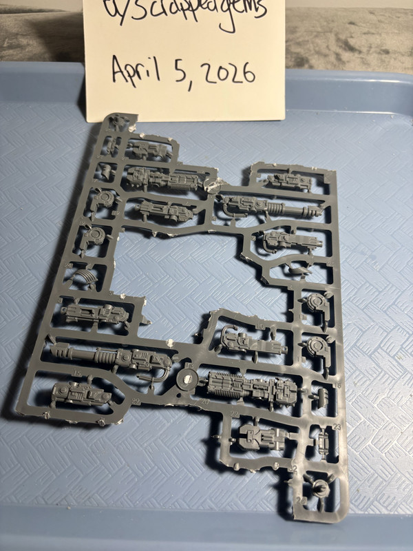 Tanks Bits on Sprues 13