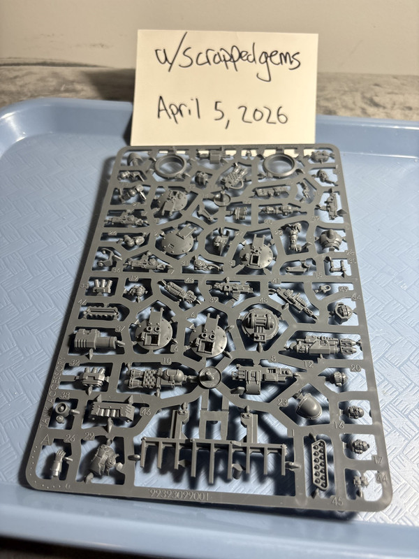 Tanks Bits on Sprues 16