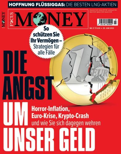 Cover: Focus Money Finanzmagazin No 27 vom 28  Juni 2022