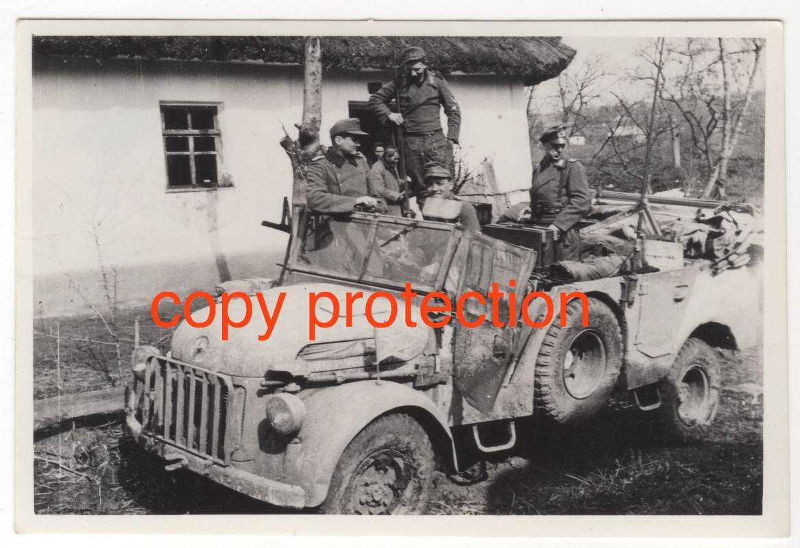 PKW STEYR 1500 Sturmgeschütz-Einheit 1943 Funkau
