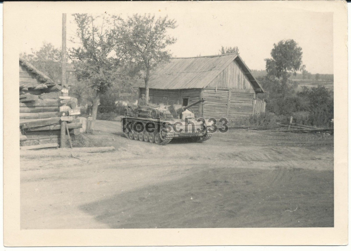 Ostfront Panzer Sturmgeschütz Langrohr KwK Kanon