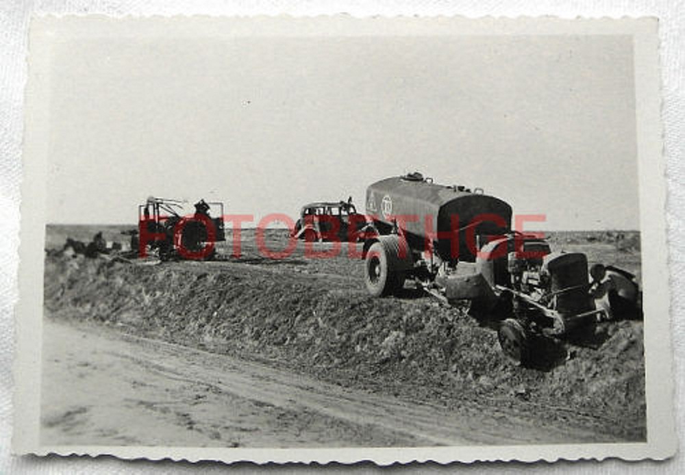 Russische Tankwagen Zerstörung bei Dimitrova Ruß