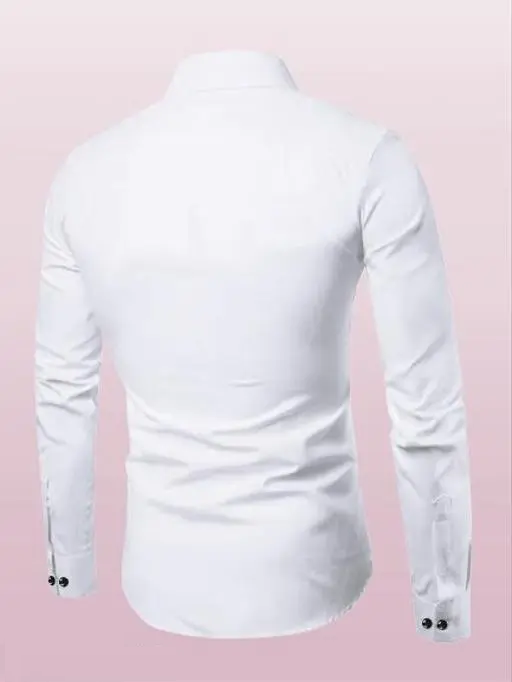 Men's Shirt Solid Color 6 (R308)