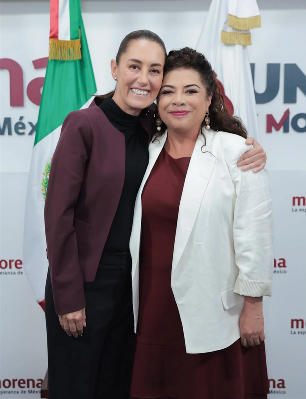 ‘Juntas haremos historia’: Claudia Sheinbaum postea foto con Clara Brugada