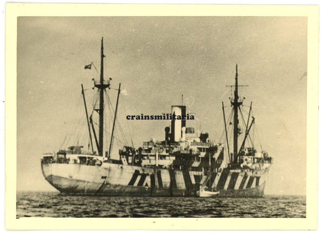 Orig. Foto Minenräumschiff MRS 12 Nürnberg Schiff Boot m. Tarn Camo