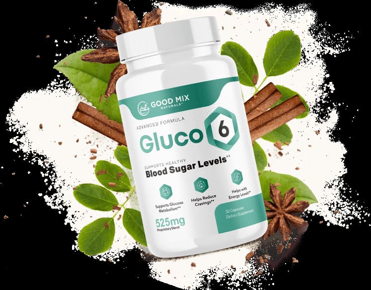 Gluco6 supplement bottles