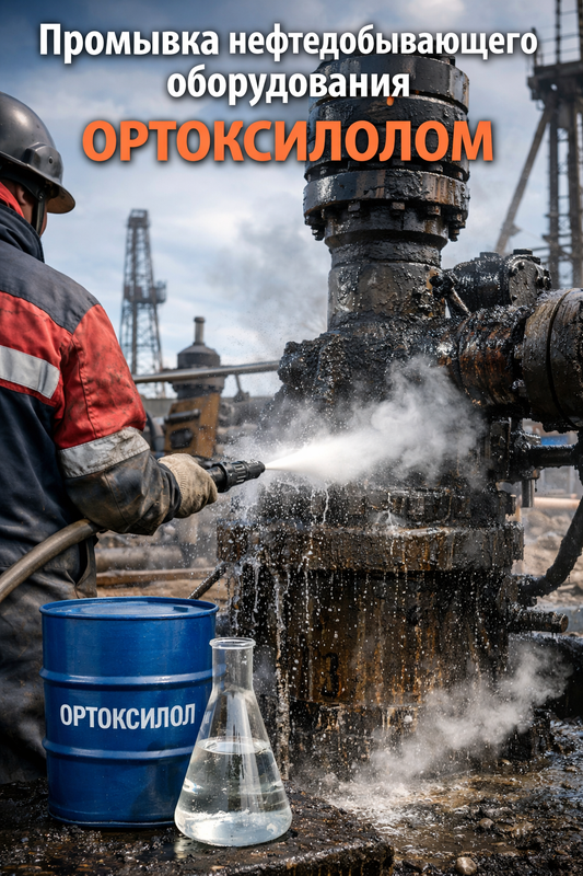 Ортоксилол в промывке нефтедобывающего оборудования