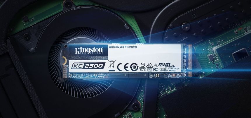 Kingston เปิดตัวไดร์ฟ KC2500 NVMe PCIe SSD รุ่นใหม่ล่าสุดในไทย มาพร้อมความเร็ว NVMe ที่เหนือกว่า
