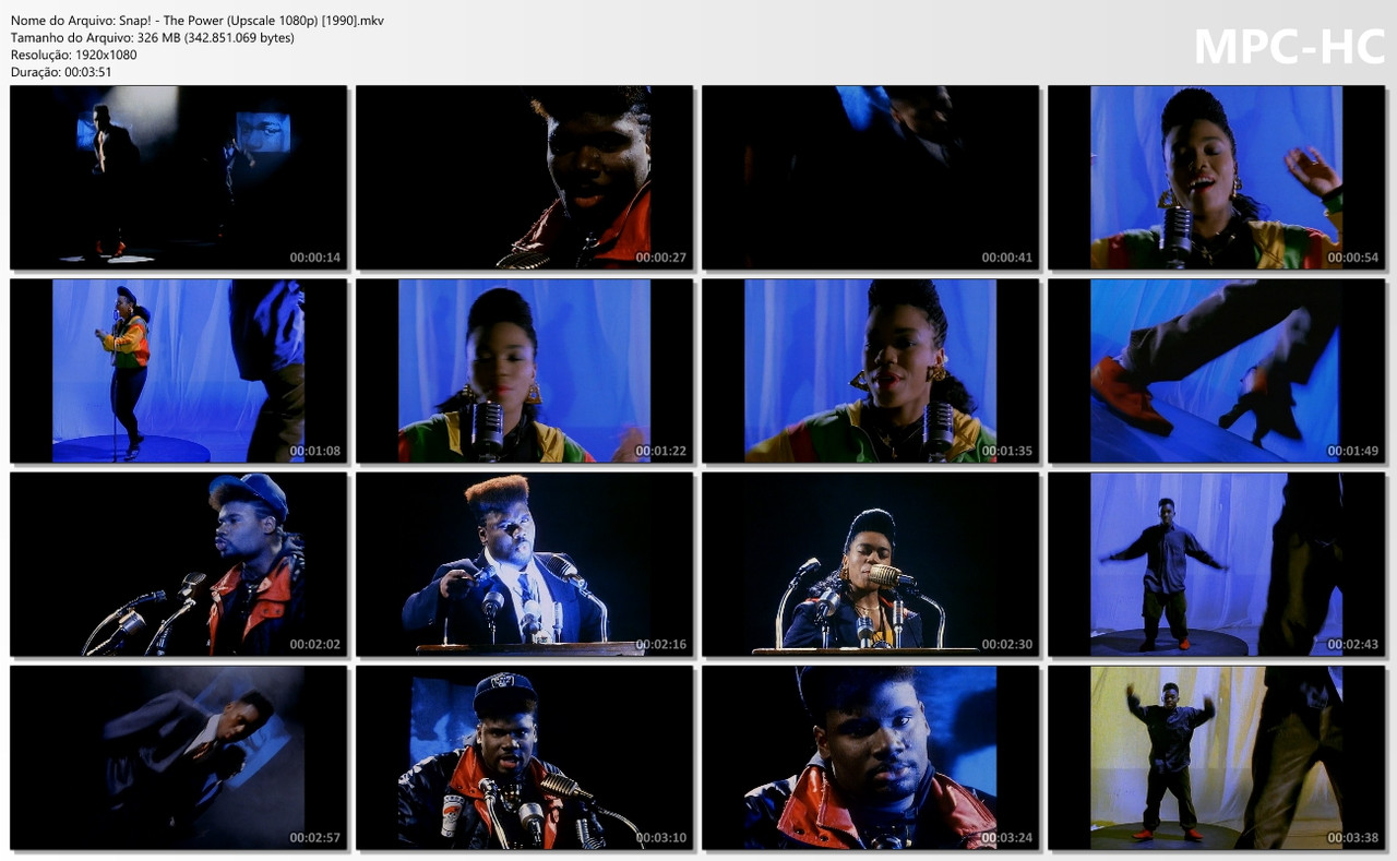 Snap! - The Power (Upscale 1080p) [1990]
