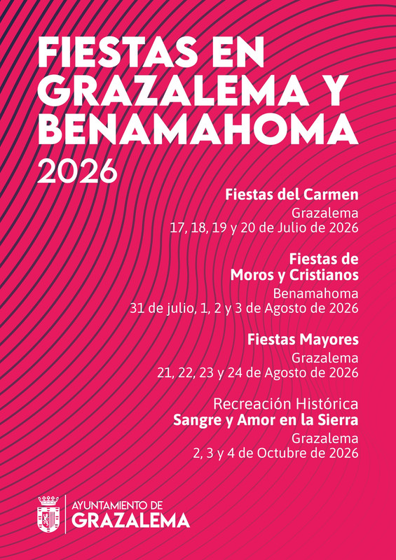 Fiestas en Grazalema y Benamahoma 2026