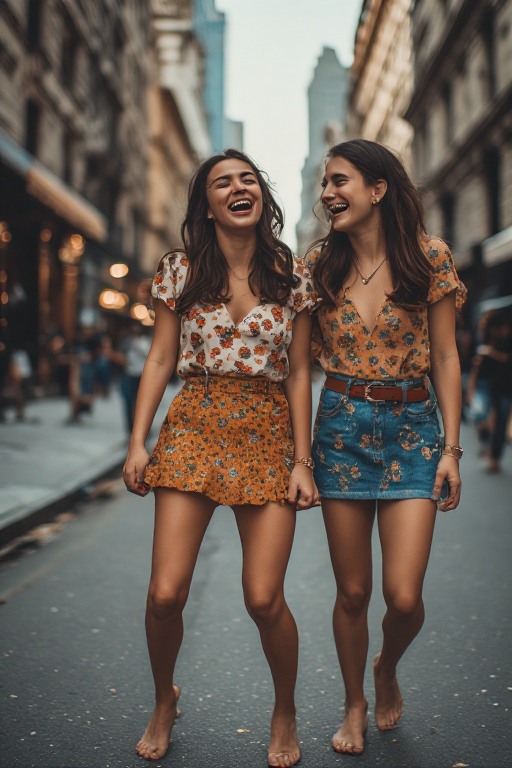 70s-city-stroll-barefoot-laugh-(4)