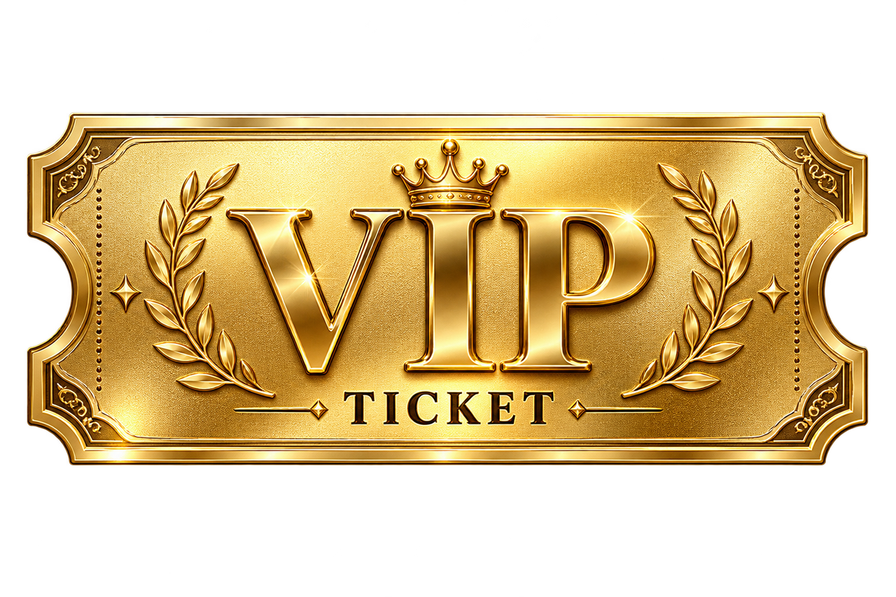 Golden VIP Ticket