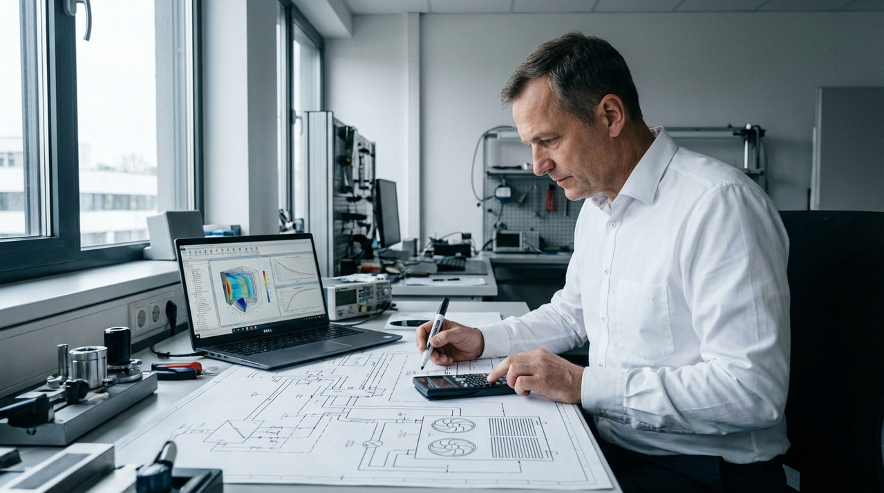 Иллюстрация расчета нагрузки на систему холодоснабжения