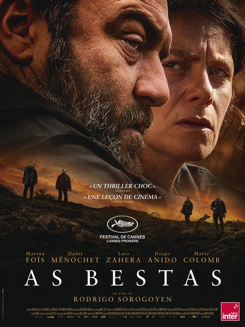 PÓSTER PARA FRANCIA DE “AS BESTAS”, DE RODRIGO SOROGOYEN, QUE SE ESTRENARÁ ALLÍ EL 20 DE JULIO