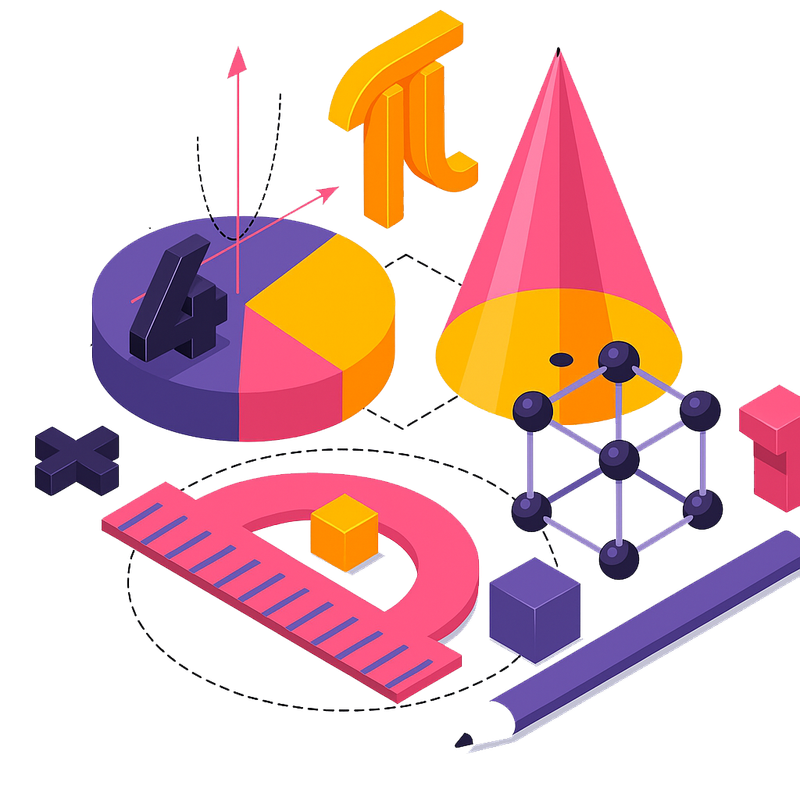 Mathematics vector image