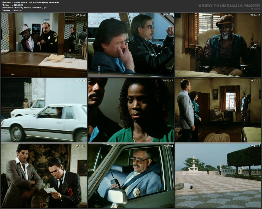 Hunter S03E08 Love, Hate and Sporty James.mkv