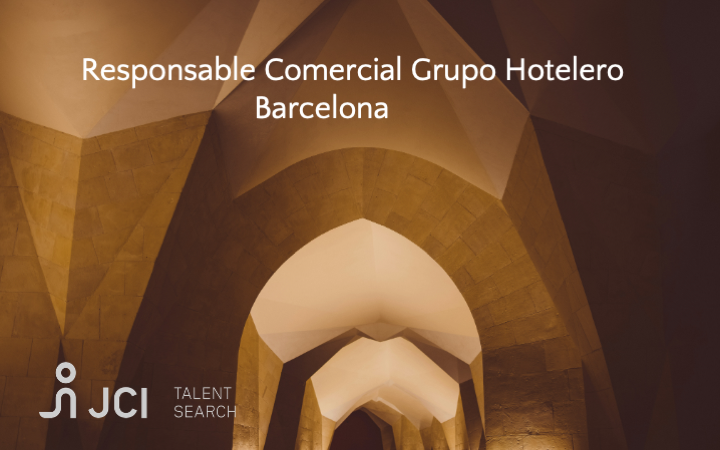 Responsable Comercial Grupo Hotelero Barcelona