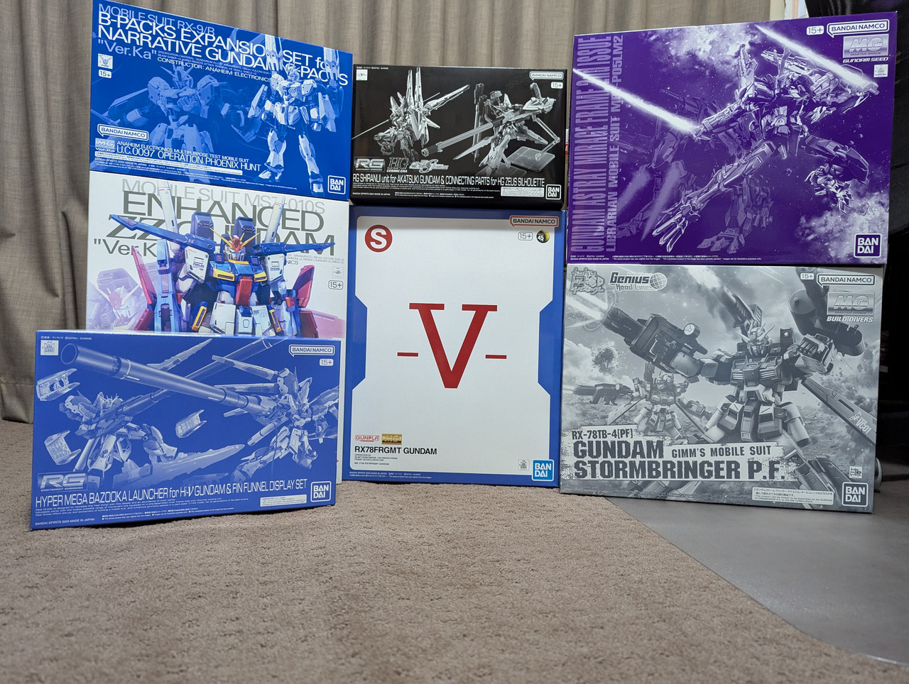 P-Bandai Haul. Purchased them from a reseller in Japan as there