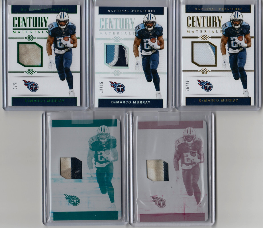 DeMarco Murray - 2017 National Treasures Century Materials