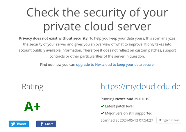 CDU-Nextcloud-Instanz CDU-Nextcloud-Instanz