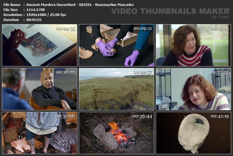 Ancient Murders Unearthed - S01E01 - Rosemarkie Man.mkv
