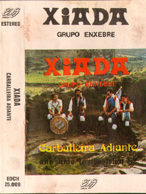 Portada2 - Xiada (Grupo enxebre) - Carballeira adiante. Ano Santo Compostelán 82 (1984)