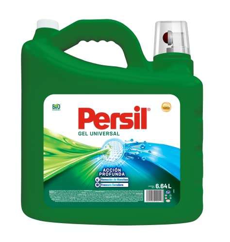 Amazon: Persil Gel Universal, 6.64L, Detergente Líquido | Planea y Ahorra (o comprando 10 artículos), envío gratis con Prime 

