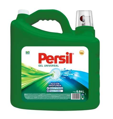 Amazon: Persil Gel Universal, 6.64L, Detergente Líquido | Planea y Ahorra (o comprando 10 artículos), envío gratis con Prime