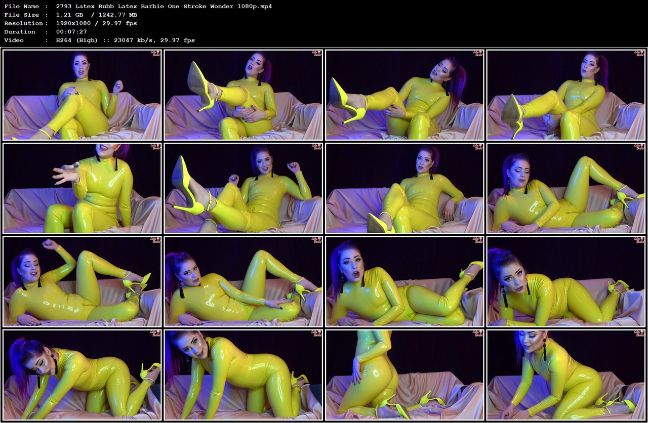 2793 Latex Rubb Latex Barbie One Stroke Wonder 1080p mp4