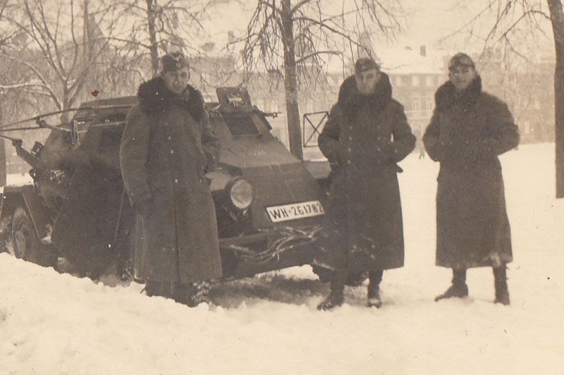 2.WK Fotoalbum Aufklärung-Panzerwagen 9