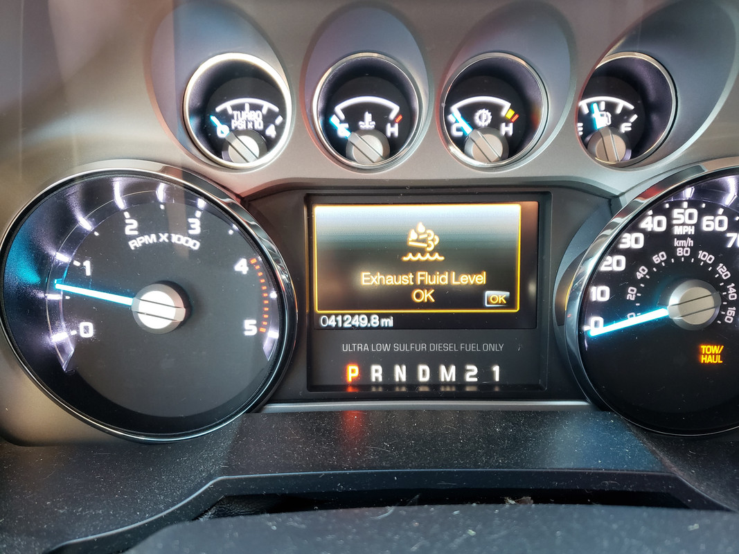 Exhaust Fluid Range 500 mi Ford Truck Enthusiasts Forums