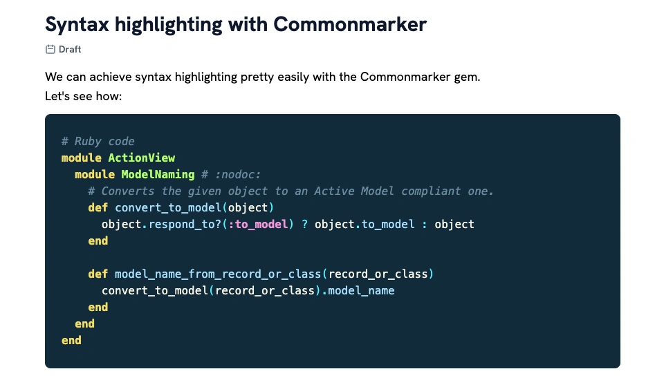 Adding generated theme inline