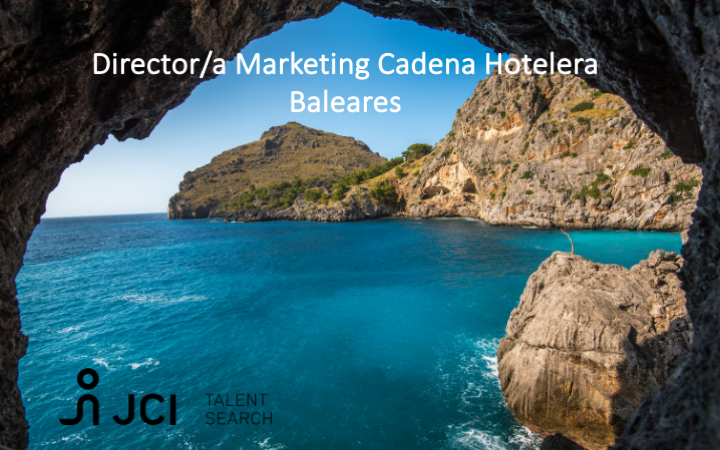 Director/a de Marketing Cadena Hotelera Baleares
