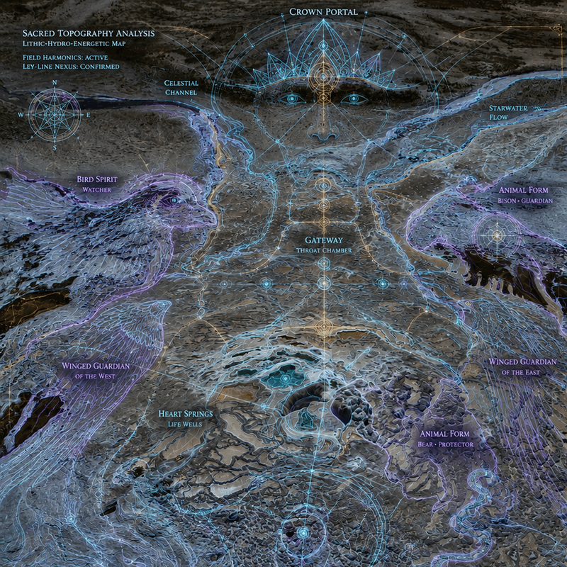 Sacred topography gateway to the unknown