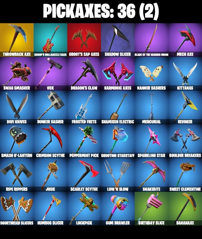 pickaxes comp
