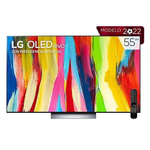 Amazon Mx: LG Pantalla OLED TV EVO 55 4K Smart TV con ThinQ AI OLED55C2PSA 