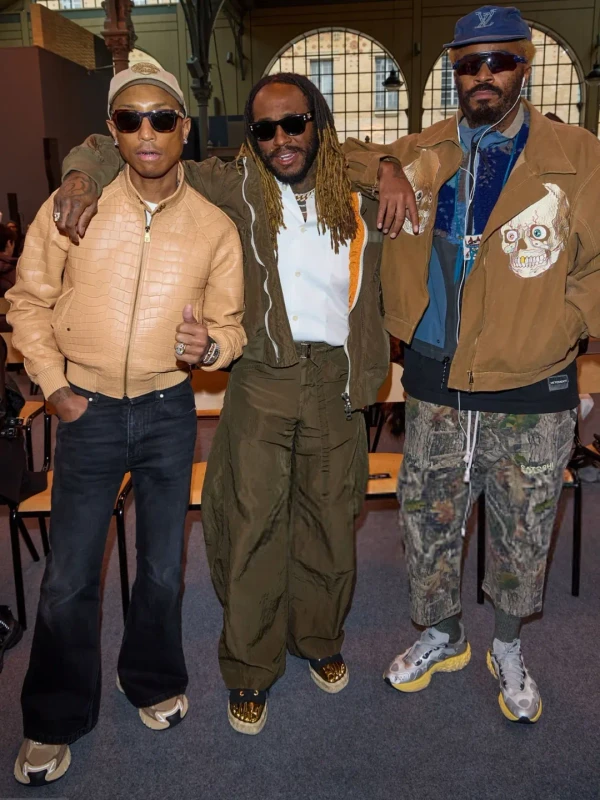 Pharrell with Thunderat and Salehe Bembury