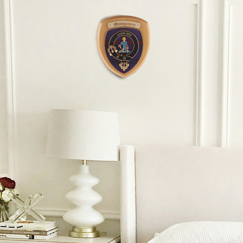 Scottish Clan Wall Plaque | Made in Scotland | Wood frame | Wall hanging Gift - Picture 384 of 517