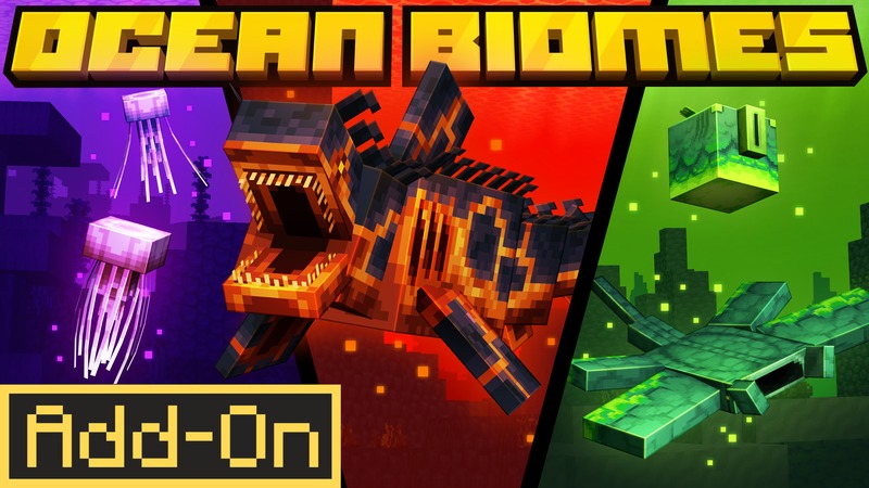 OCEAN BIOMES Add-On 1.1