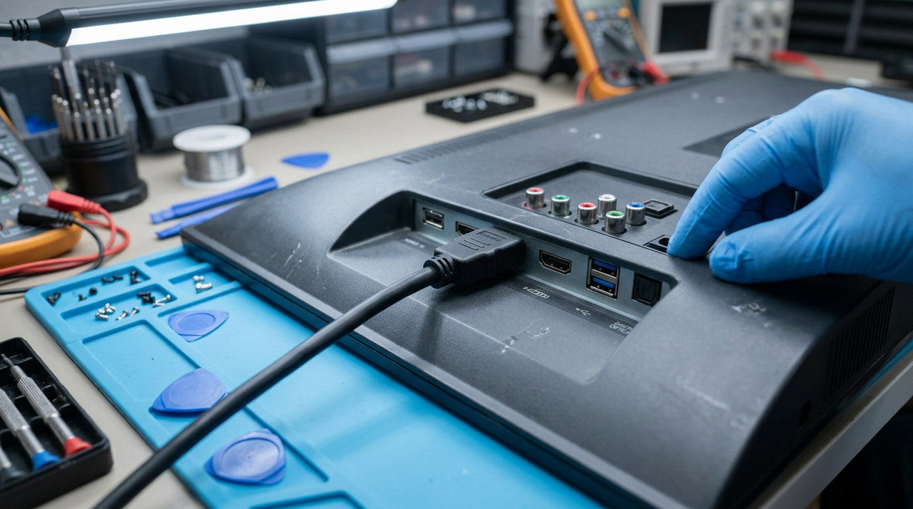 Не работают разъёмы HDMI и USB на телевизоре: причины и ремонт