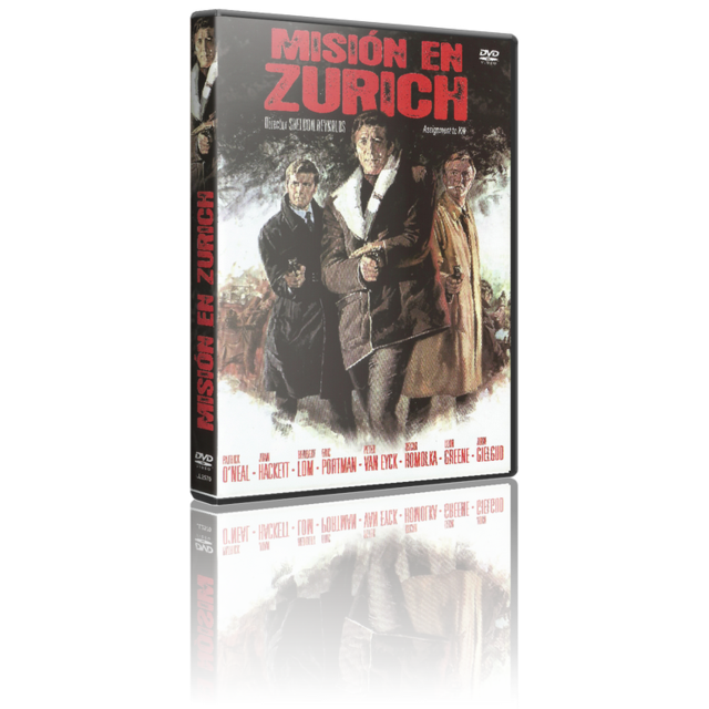 Portada - Misión en Zurich [DVD9Full] [Pal] [Cast/Ing] [Sub:Varios] [Drama] [1968]