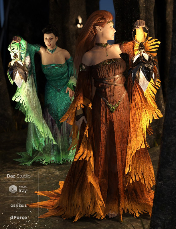 dforce the sylph outfit for genesis 8 females 00 main daz3d