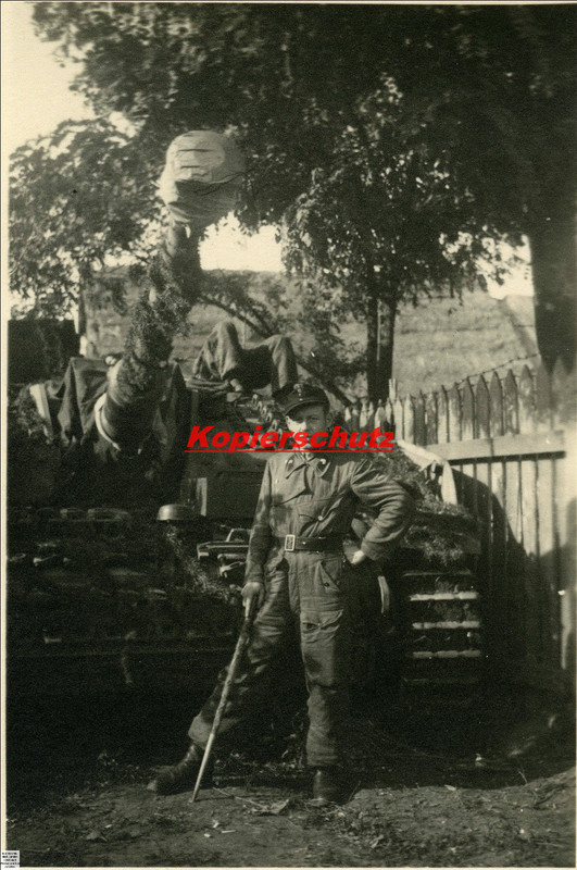 original Foto Sturmgeschütz mit Seitenschürzen S